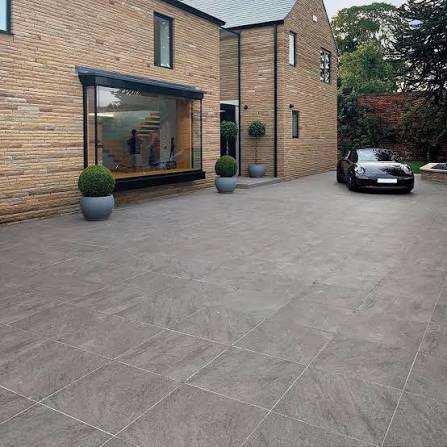 Slabs driveway